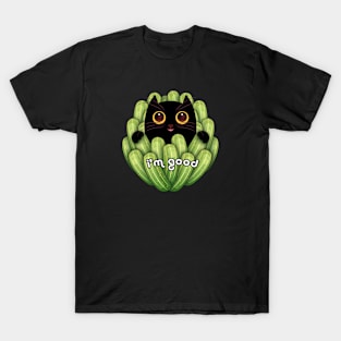 CUCUMBER CAT T-Shirt